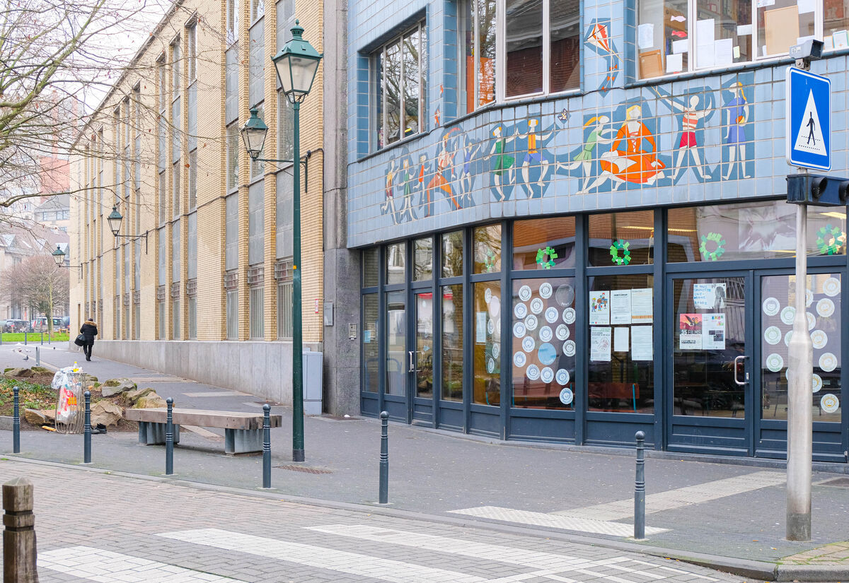 Ingang tot de Ulenspiegelschool